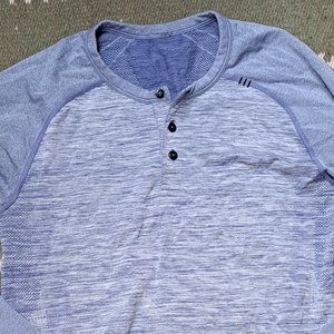 Men's Lululemon Metal Vent Henley - Size Medium
